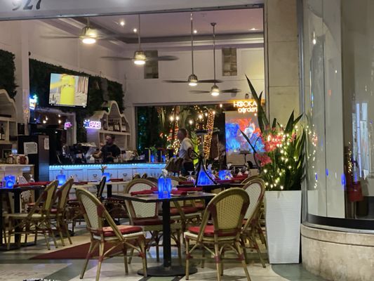 Hookah bar at Aura by null