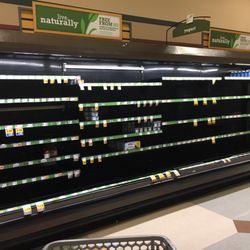 Organic section. The employee stated that everything had to be thrown out because it all went bad. They never keep it stocked.