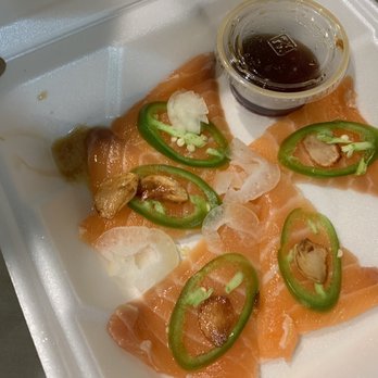 Slice Shabu - Truffle Salmon Carpaccio (Doordash) - Japanese Near Me - Fullerton, California Slice Shabu - Truffle Salmon Carpaccio (Doordash) - Japanese Near Me - Fullerton, California