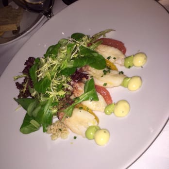 Gary Danko - Dungeness Crab Salad with Avocado, Citrus, Bulgar, and Mustard-Tarragon Vinaigrette - New American Near Me - San Francisco, California Gary Danko - Dungeness Crab Salad with Avocado, Citrus, Bulgar, and Mustard-Tarragon Vinaigrette - New American Near Me - San Francisco, California