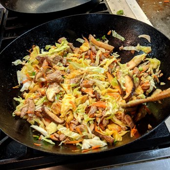 Kitchen Conservatory - Mu Shu Pork filling in progress - Cooking Schools Near Me - Saint Louis, Missouri Kitchen Conservatory - Mu Shu Pork filling in progress - Cooking Schools Near Me - Saint Louis, Missouri