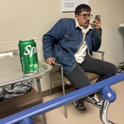 Franciscan Health - Me waiting to be released after all they offered was a sprite