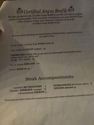 Menu photo 5 Olde Jaol Steakhouse and Tavern Wooster, OH Menu photo 5 Olde Jaol Steakhouse and Tavern Wooster, OH