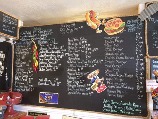 Menu photo 7 Cafe 247 Lucerne Valley, CA