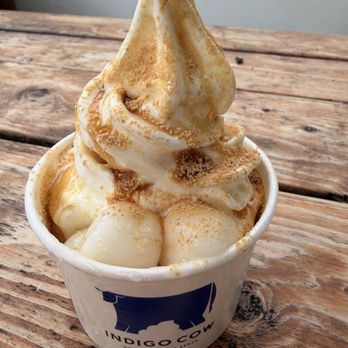 Indigo Cow - Brown sugar and mochi - Ice Cream & Frozen Yogurt Near Me - Seattle, Washington