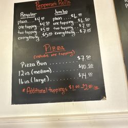 Monongah Dairy Kone - Menu