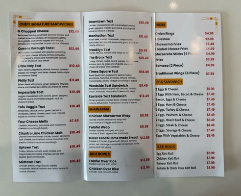Menu photo 1 NY Tozt Katy, TX Menu photo 1 NY Tozt Katy, TX