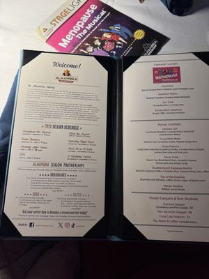 Menu photo 5 Alhambra Theatre & Dining Jacksonville, FL