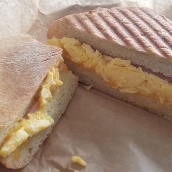 Garfield's Cafe - Ham, Egg & Cheese Panini - Cafes Near Me - Portland, Oregon