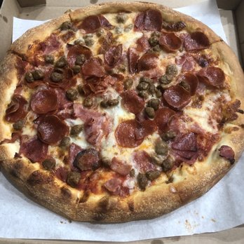 Ciccero's Pizza - Large meat lovers - Pizza Near Me - Los Angeles, California