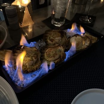 Culprits - Flaming scallops - Steakhouses Near Me - Oklahoma City, Oklahoma