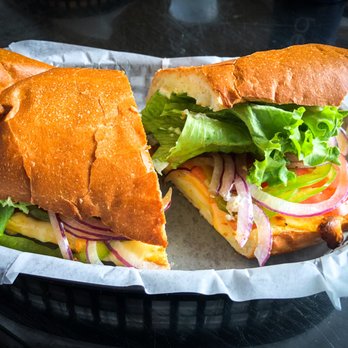 AK Subs - My "tres quesos - 3 cheese" hot sandwich on hoagie roll - Sandwiches Near Me - San Francisco, California