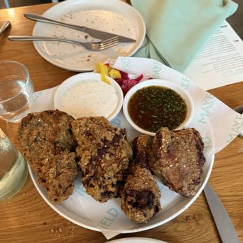 Mayfield - Za'atar Fried Chicken (4 pieces) - New American Near Me - San Juan Capistrano, California Mayfield - Za'atar Fried Chicken (4 pieces) - New American Near Me - San Juan Capistrano, California