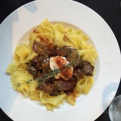 Enigma Restaurant - Beef Stroganoff