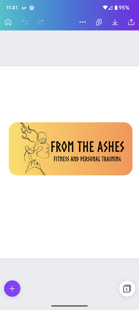 From The Ashes Fitness and Personal Training Logo