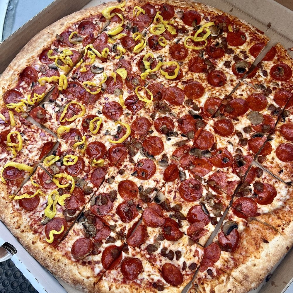 Monster's Pizza - XL Family Style - Pizza Near Me - Hubert, North Carolina