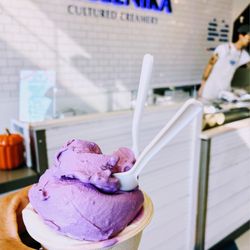 Hellenika Cultured Creamery - Combo of Ube Coconut and London Fog