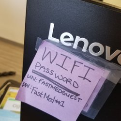 HonorHealth Urgent Care - Thomas - At least free WiFi while waiting forever.