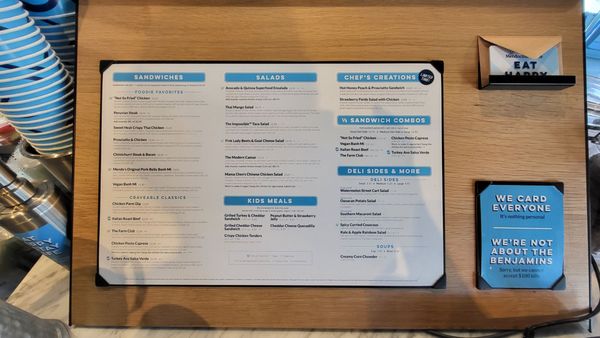 Menu photo 1 Mendocino Farms Encinitas, CA Menu photo 1 Mendocino Farms Encinitas, CA