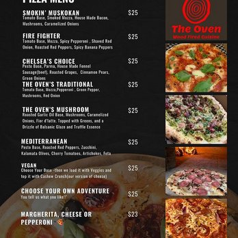 The Oven - Pizza menu (2023) - Pizza Near Me - Bracebridge, Ontario The Oven - Pizza menu (2023) - Pizza Near Me - Bracebridge, Ontario