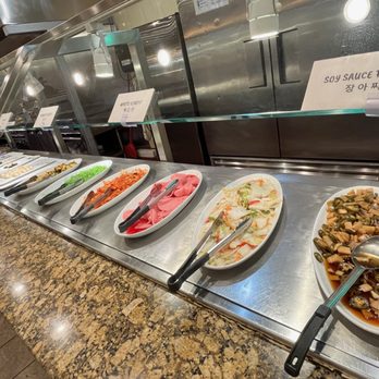 The Moon - Cold banchan buffet - Hot Pot Near Me - Hackensack, New Jersey