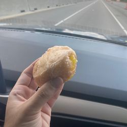 World Donuts & Kolaches - Glazed lemon filled