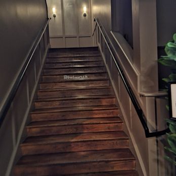 The Woolworth - Entry way stairs - Cocktail Bars Near Me - Dallas, Texas
