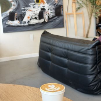 Habibi Motor Cafe - Cortado (~$5) - Cafes Near Me - East Brunswick, New Jersey