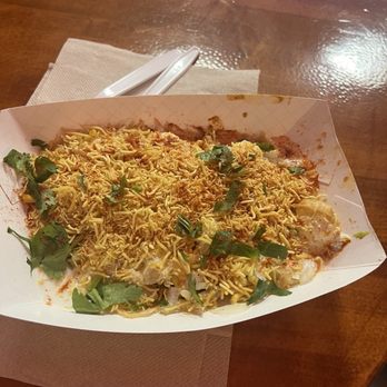 Sukhadia Sweets and Snacks - Samosa Chaat - Desserts Near Me - Chicago, Illinois