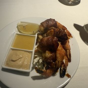 Shadowbrook - Bacon-Wrapped Prawns - American Near Me - Capitola, California