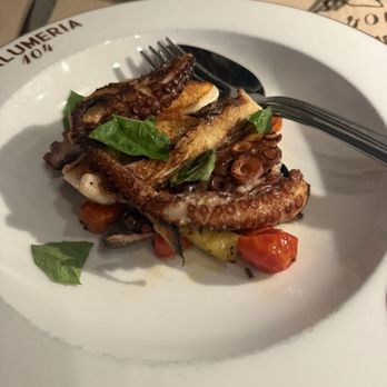 Salumeria 104 - Atlantic Beach - Octopus appetizer - Italian Near Me - Atlantic Beach, Florida