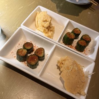 Mrs Fish - marinated cucumbers & mentaiko potato salad - Cocktail Bars Near Me - Los Angeles, California
