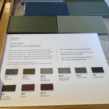 Heath Ceramics - Tile guide - Home Decor Near Me - San Francisco, California Heath Ceramics - Tile guide - Home Decor Near Me - San Francisco, California