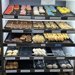 Donut selections.