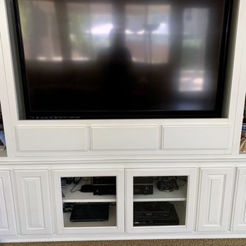 Structured Wiring by Rader - 60 inch TV built in mount - Electricians Near Me Structured Wiring by Rader - 60 inch TV built in mount - Electricians Near Me