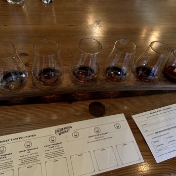 Chattanooga Whiskey - Whiskey flight! - Distilleries Near Me - Chattanooga, Tennessee