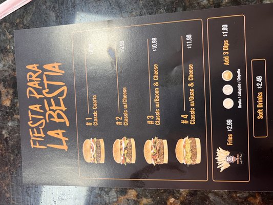 Menu photo 6 Cuarto de Kilo Mesquite Burgers Helotes, TX Menu photo 6 Cuarto de Kilo Mesquite Burgers Helotes, TX