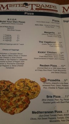 Menu photo 4 Mister Tramps Austin, TX