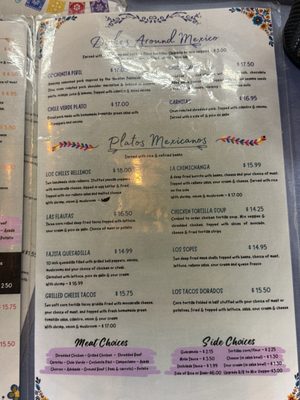 Menu photo 5 La Cocina Méxicana Restaurant Dixon, CA