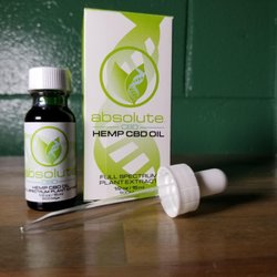 David's CBD Dispensary - Absolute CBD 500 mg - Full Spectrum Pure Hemp CBD Oil