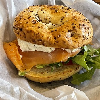 Mean Mug Coffeehouse- Southside - Smoked salmon bagel - Cafes Near Me - Chattanooga, Tennessee