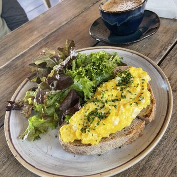 smallSUGAR - Egg scramble on sour Dough - Coffee & Tea Near Me - Columbia, South Carolina