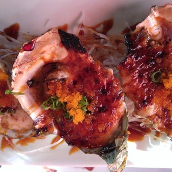 Fusion Sushi - Baked Oysters!!! - Sushi Bars Near Me - Hermosa Beach, California