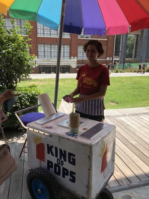 King of Pops Cart by null