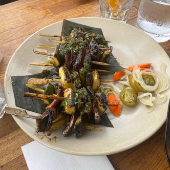 El Techo - Vegetable Skewers - Latin American Near Me - San Francisco, California