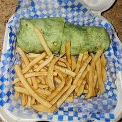 Casey Jones Grill - Thai chicken wrap ...sketchy