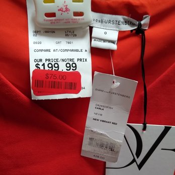 Winners - Look at this Diane Von Furstenberg dress for $75 (retailed for $428, I definitely wouldn't pay that price, #regularpriceisforsuckers, lol). - Men's Clothing Near Me - Ottawa, Ontario