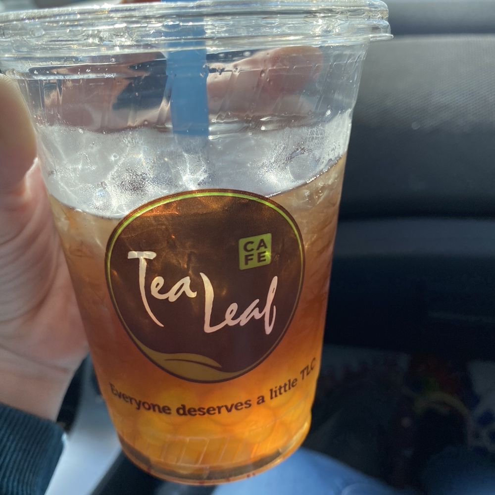 Tea Leaf Cafe - Strawberry kiwi iced tea with kiwi bobas - Coffee & Tea Near Me - Amherst, New York Tea Leaf Cafe - Strawberry kiwi iced tea with kiwi bobas - Coffee & Tea Near Me - Amherst, New York