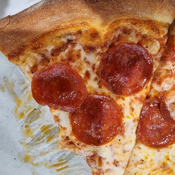 New York Cafe - Pepperoni pizza slice (Mickey ears!) - Pizza Near Me - Los Angeles, California New York Cafe - Pepperoni pizza slice (Mickey ears!) - Pizza Near Me - Los Angeles, California