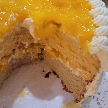 Mom's Homemade Bread - Mango chiffon with whipped cream and chopped mango on top. Great flavor - Desserts Near Me - Pleasanton, California Mom's Homemade Bread - Mango chiffon with whipped cream and chopped mango on top. Great flavor - Desserts Near Me - Pleasanton, California